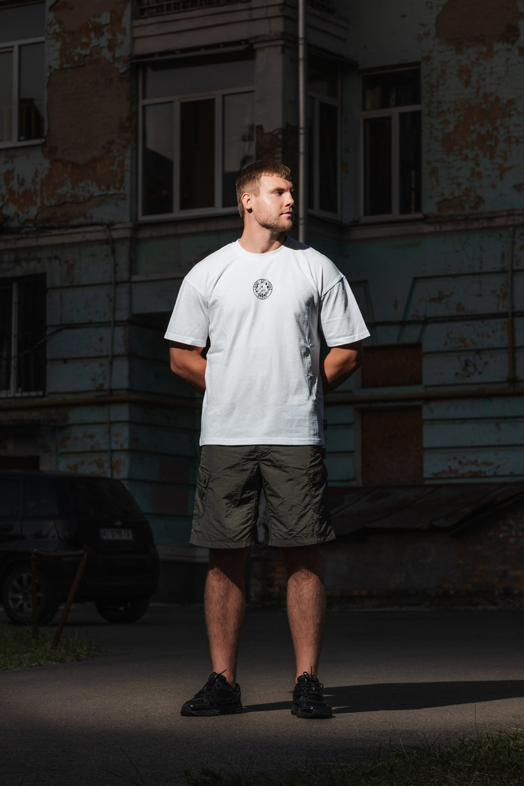 T-SHIRT DOGS LAND WHITE