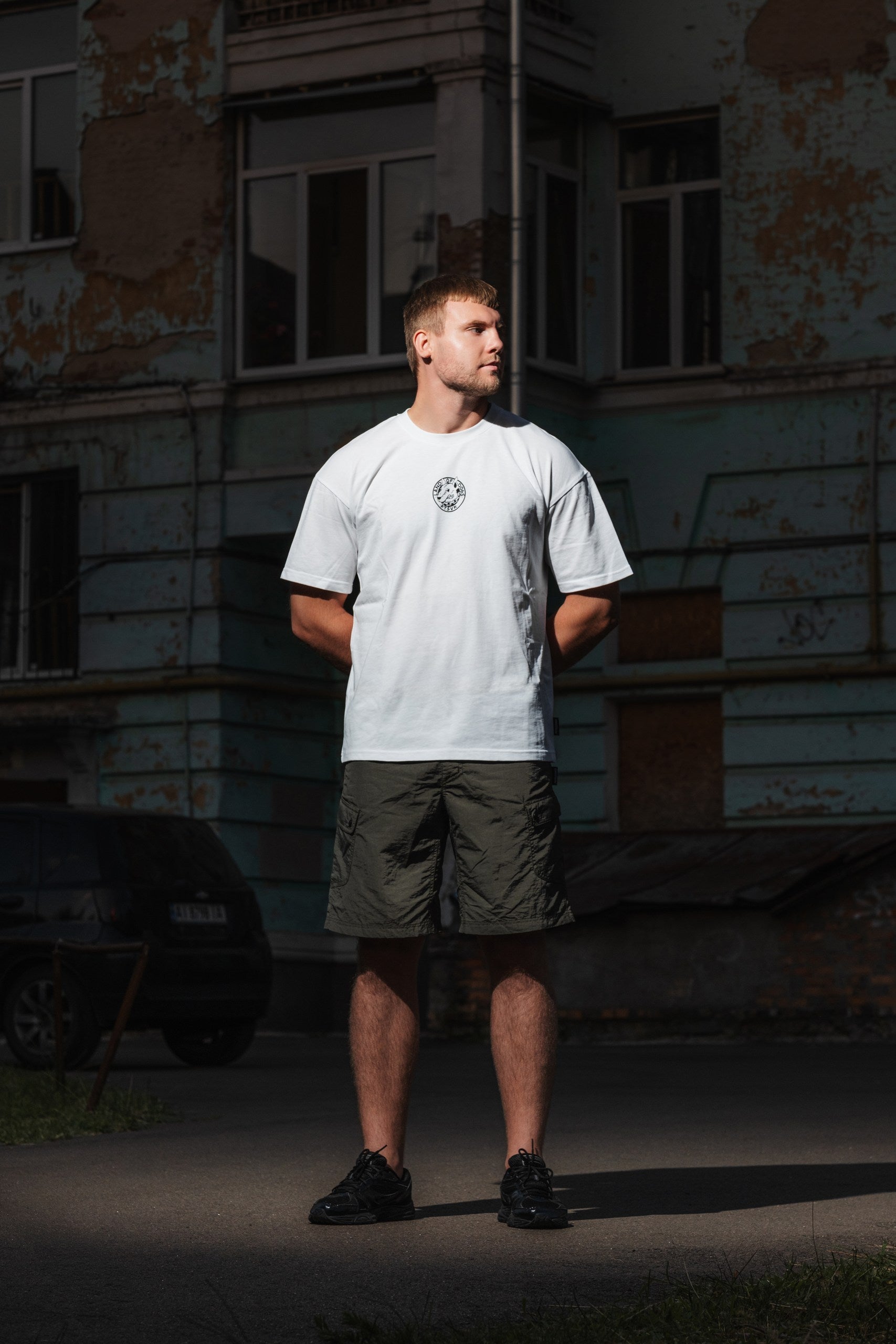 T-SHIRT DOGS LAND WHITE