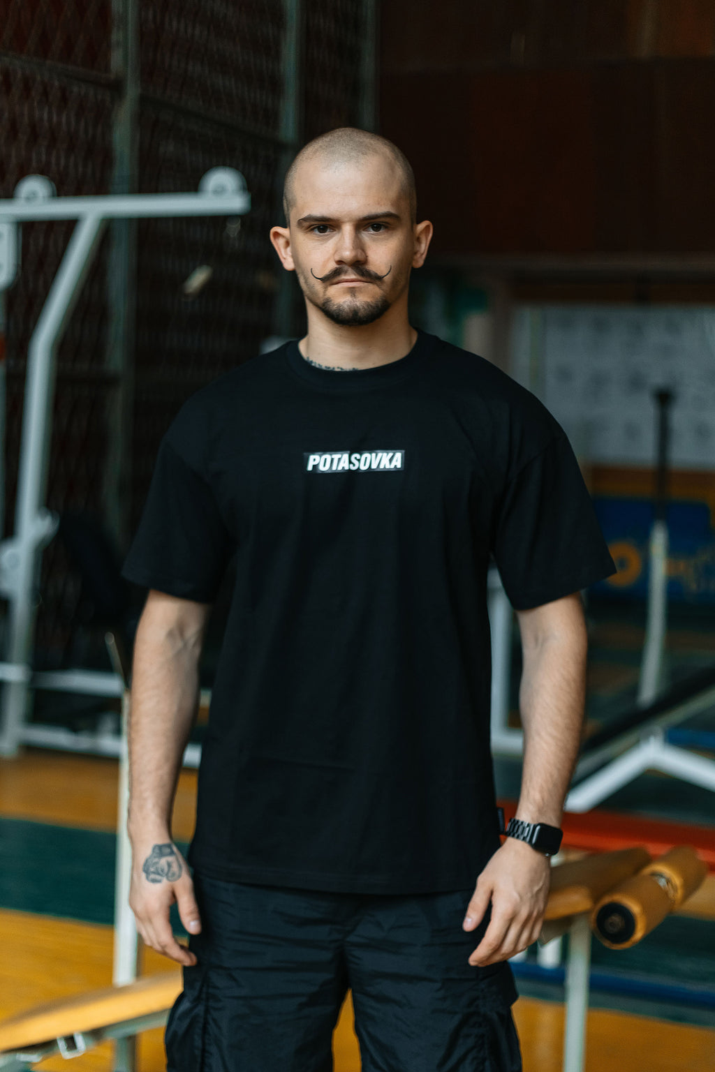 T-SHIRT MARTIALS ARTS BLACK