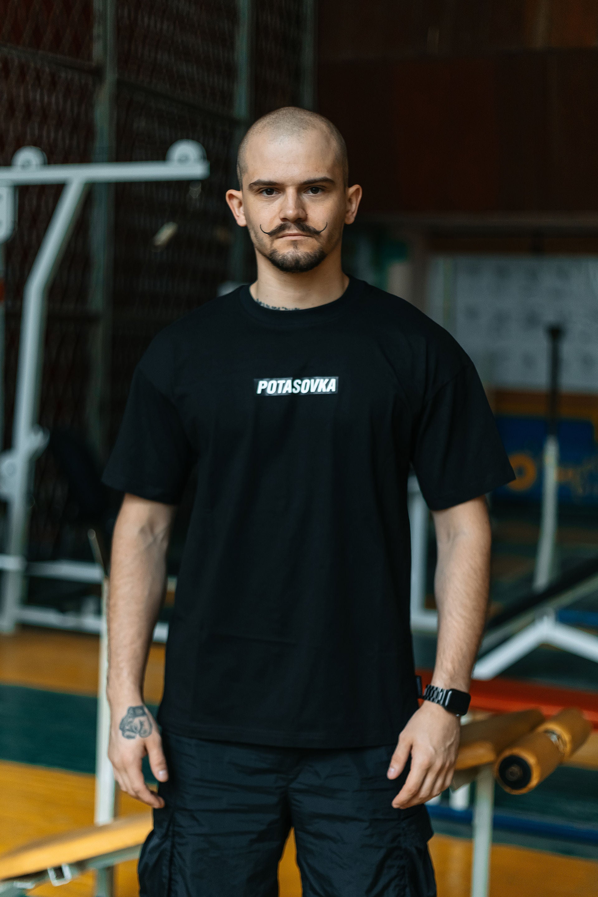 T-SHIRT MARTIALS ARTS BLACK