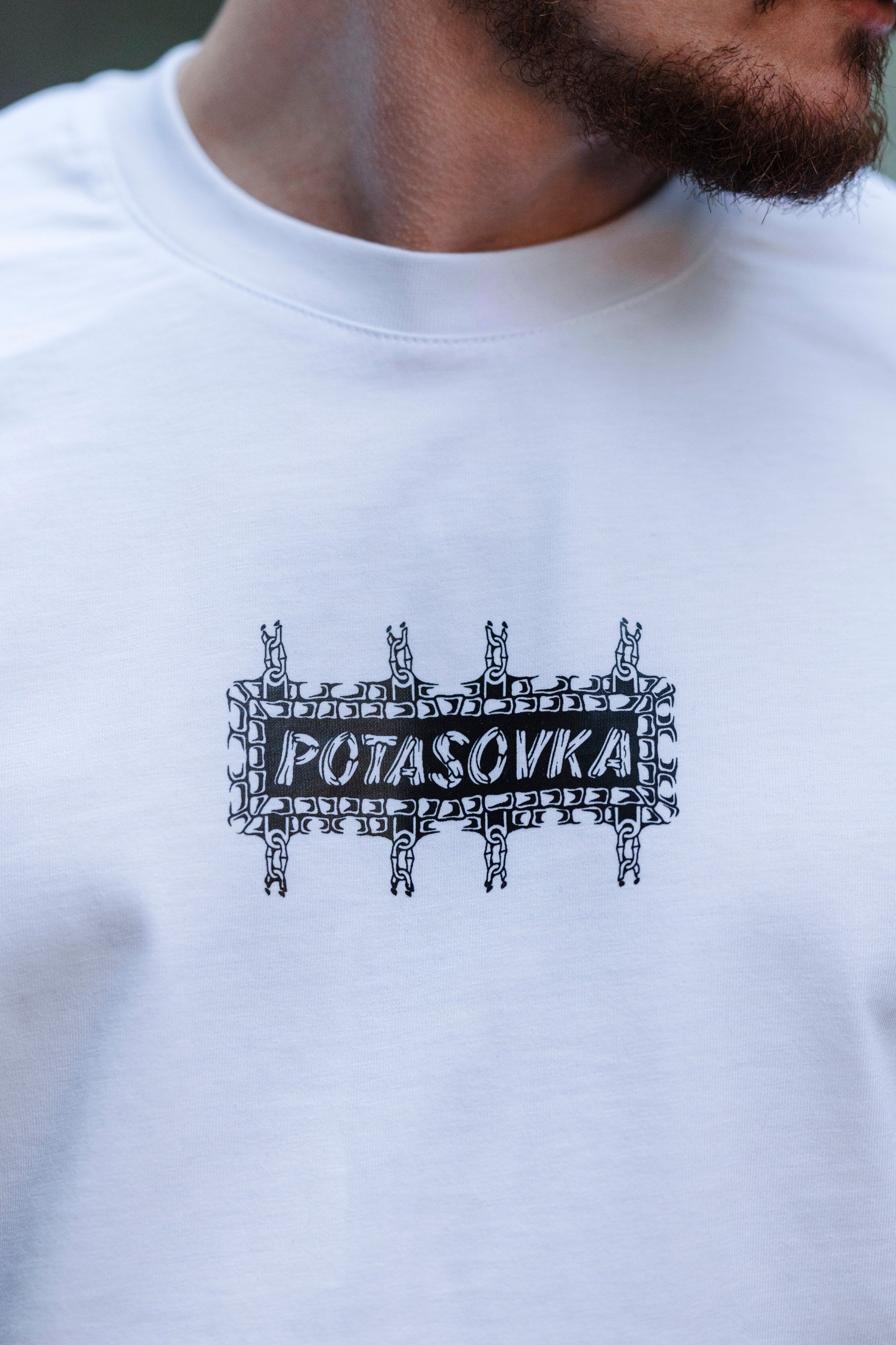 T-SHIRT KNIGHT FIGHT WHITE