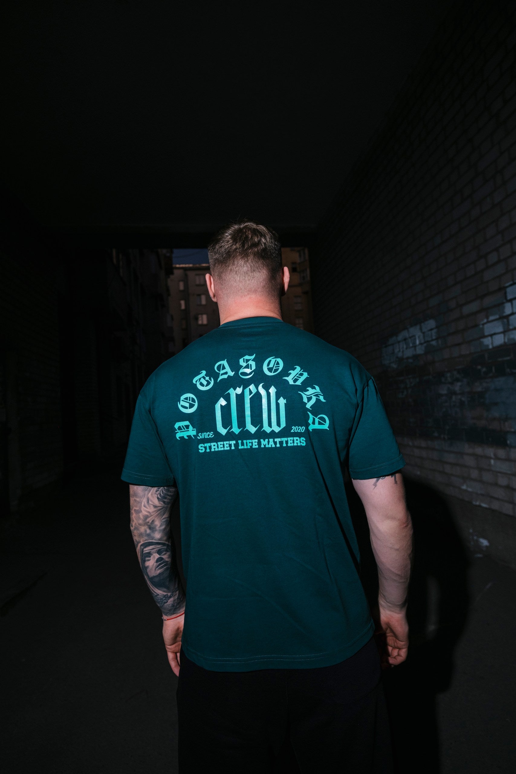 T-SHIRT CREW EMERALD