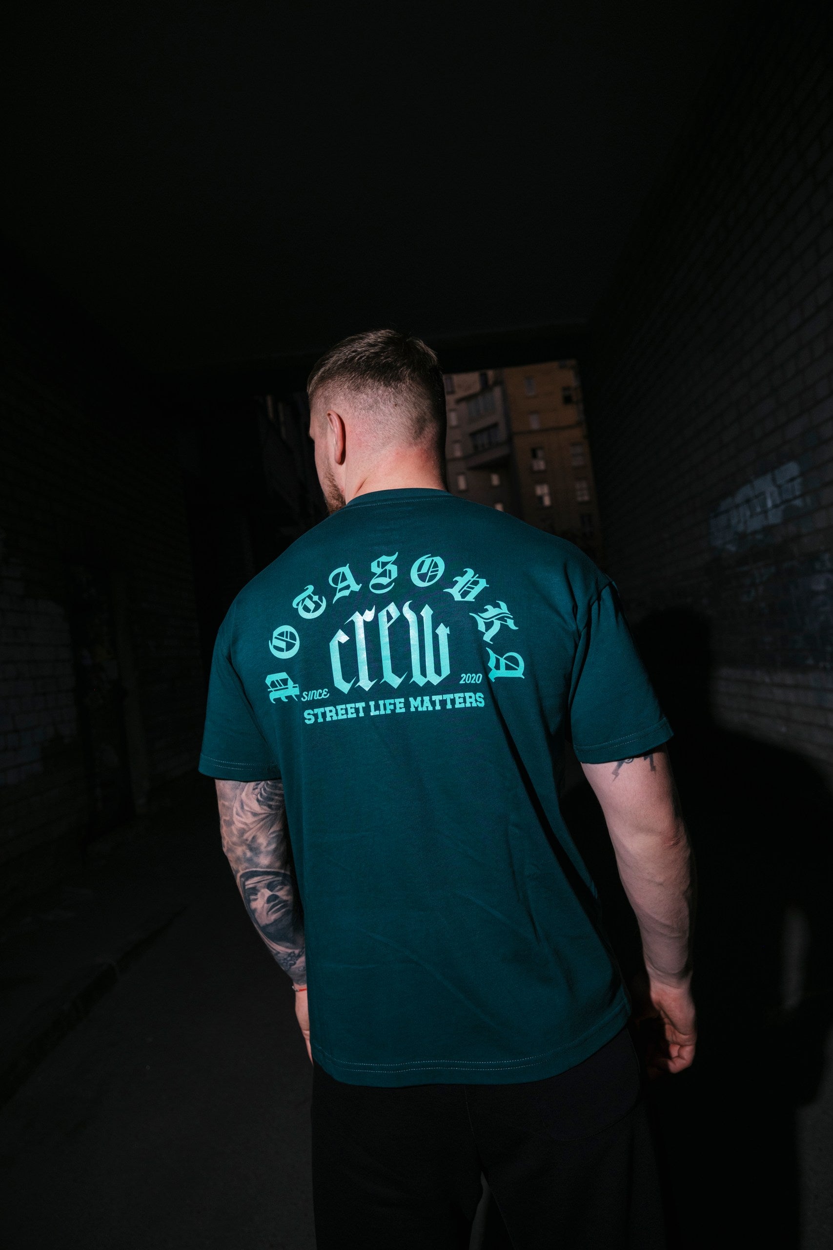 T-SHIRT CREW EMERALD
