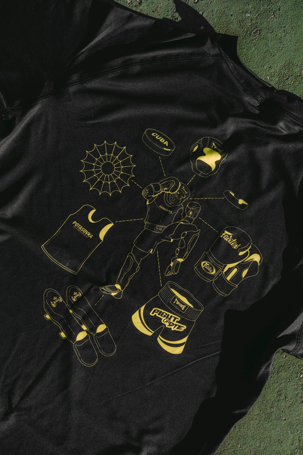 RASHGUARD Muay Thai Fighter