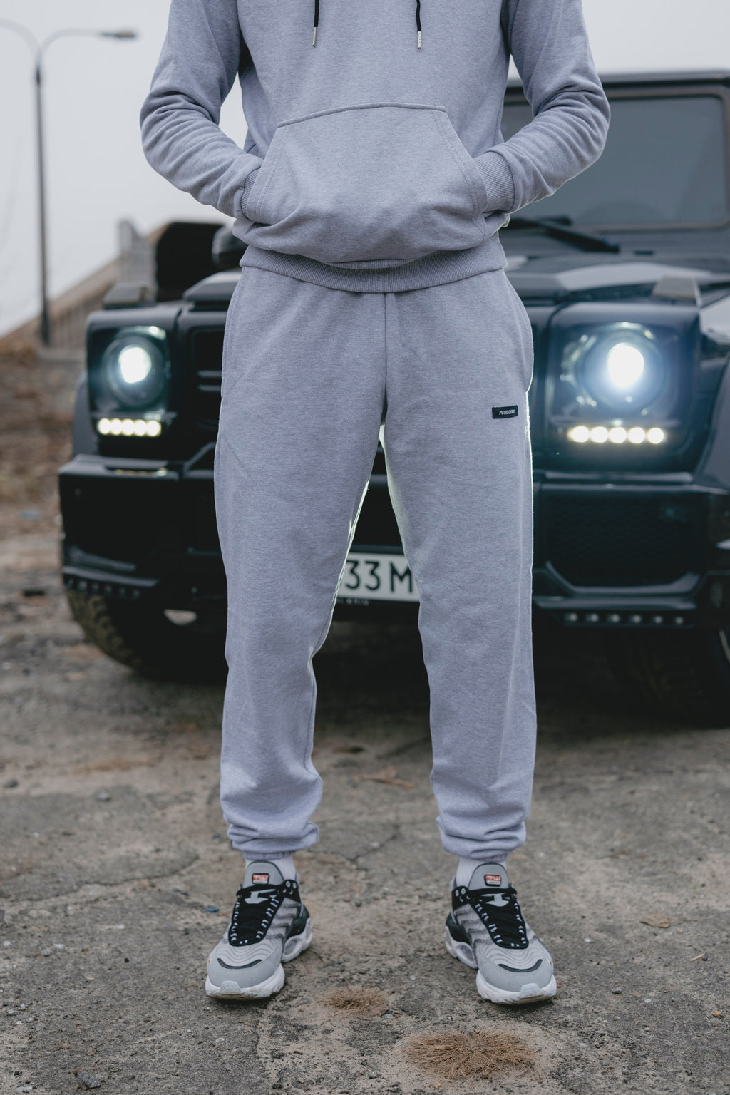 PANTS LOGO GRAY