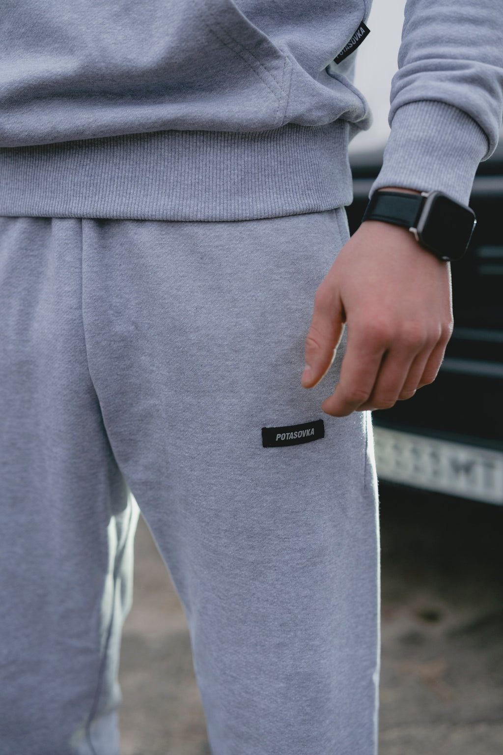 PANTS LOGO GRAY