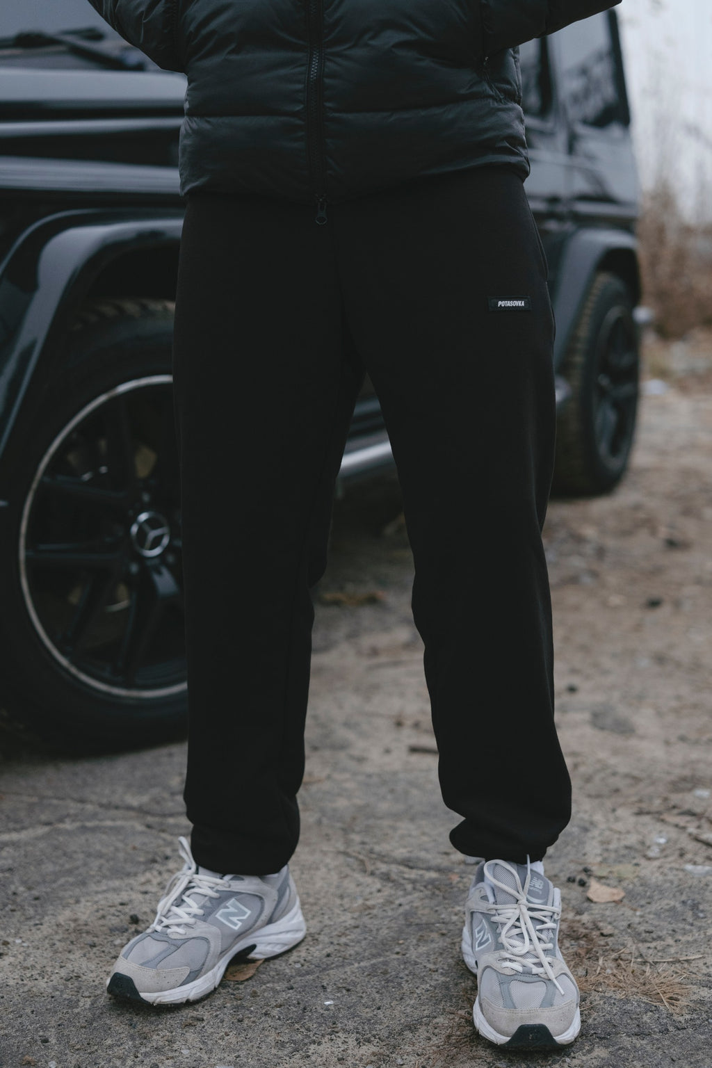 PANTS LOGO BLACK