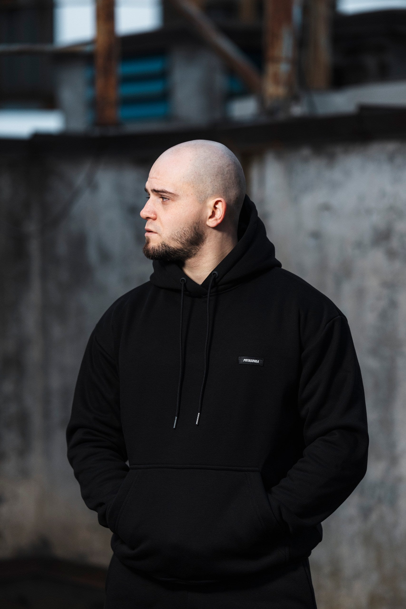 BLACK FLEECE TRACKSUIT LOGO 2.0
