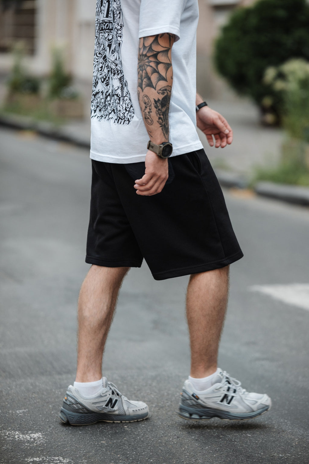 SHORTS LOGO NYLON POCKETS