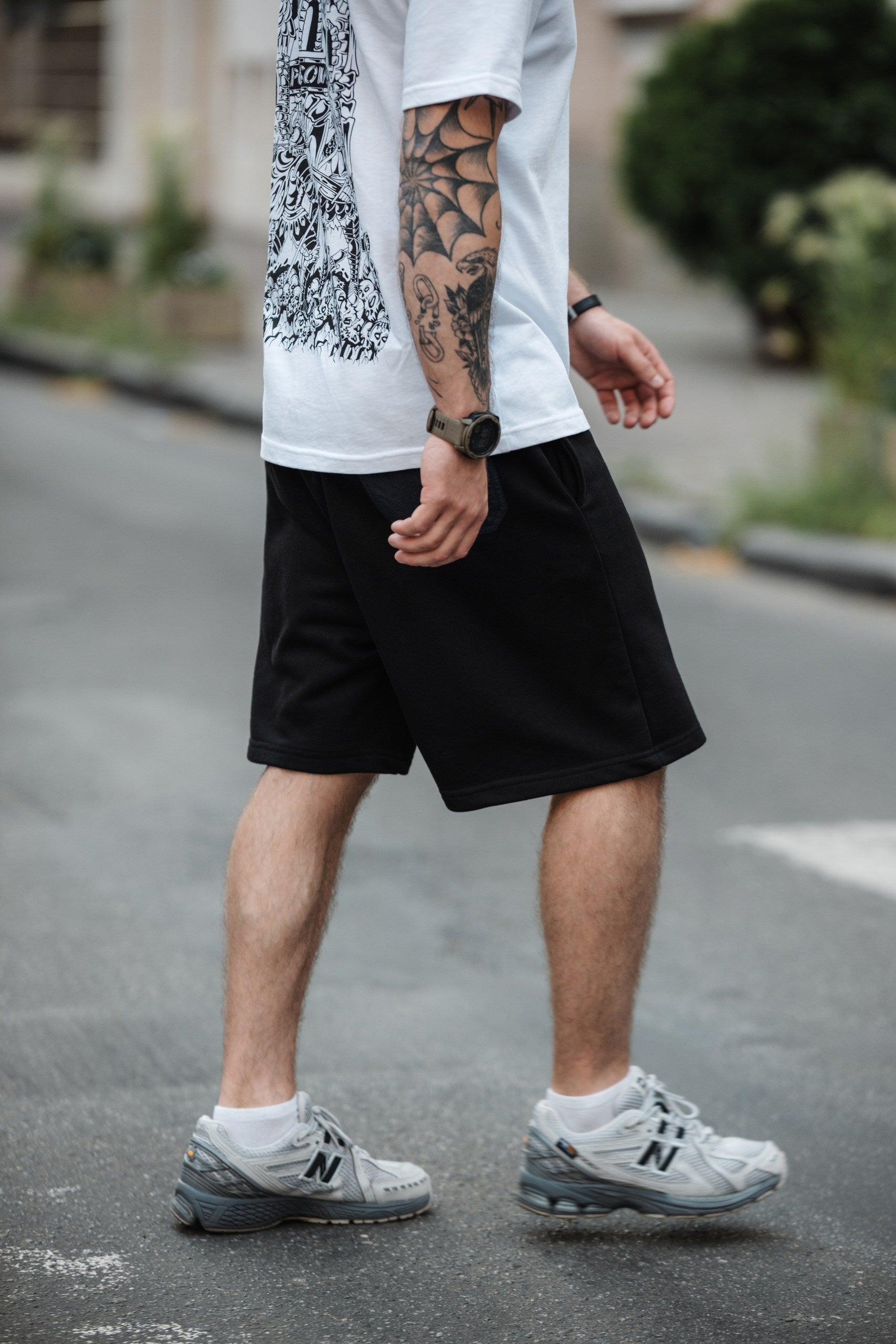 SHORTS LOGO NYLON POCKETS