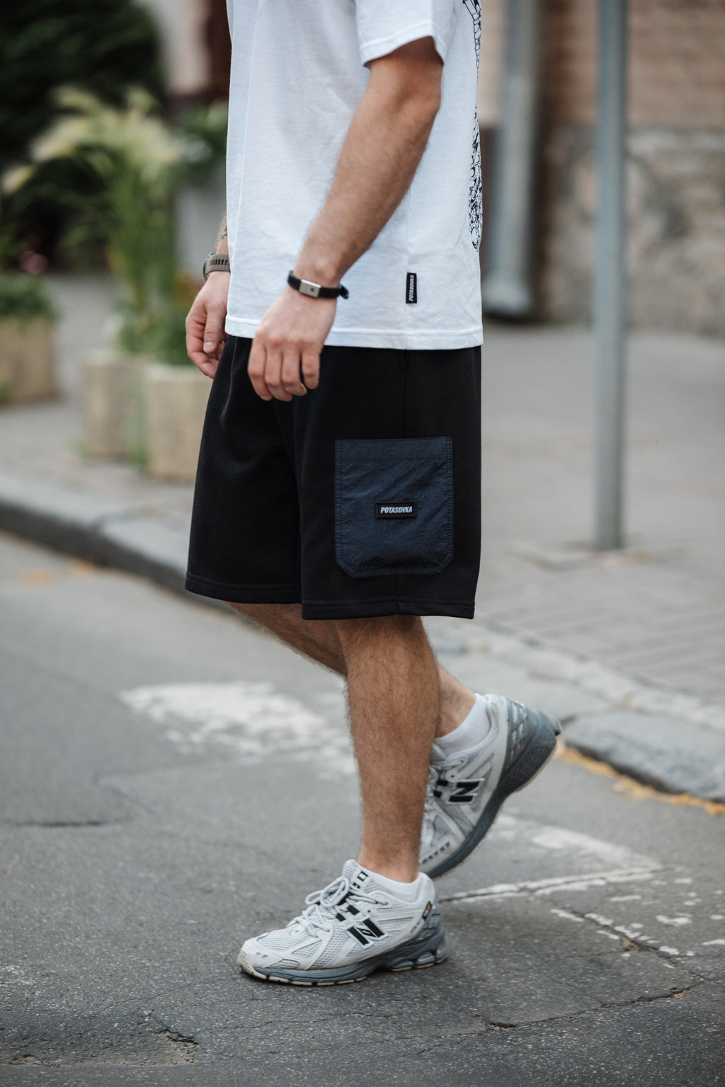 SHORTS LOGO NYLON POCKETS