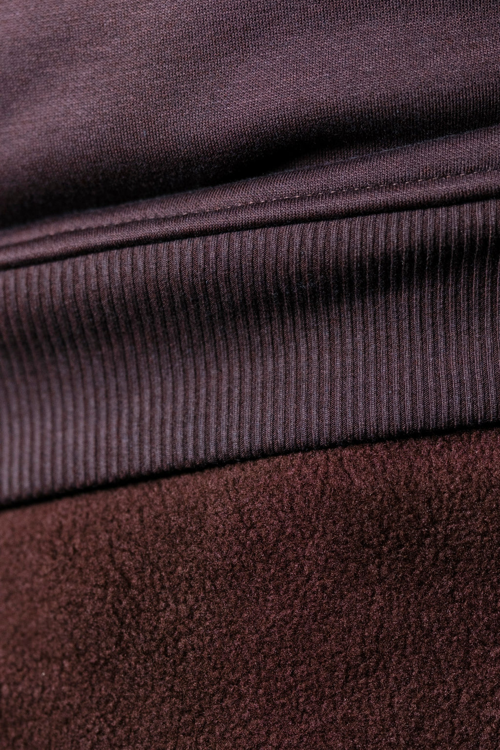 BROWN FLEECE TRACKSUIT LOGO 2.0