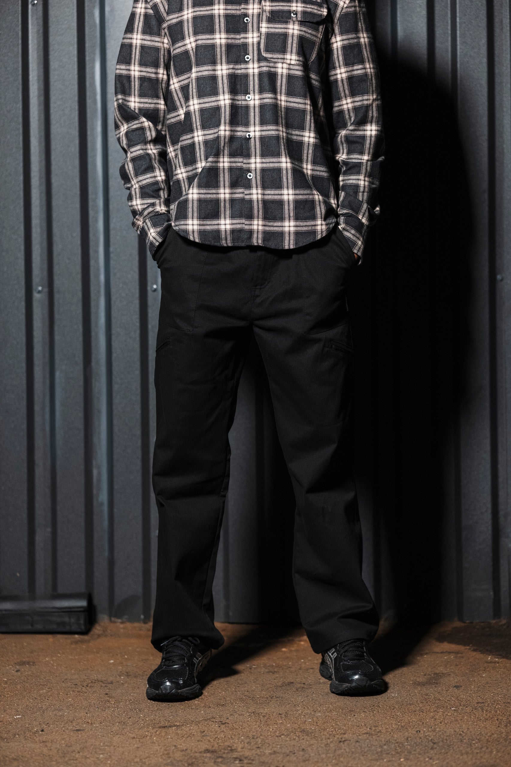 WORK PANTS LOGO BLACK