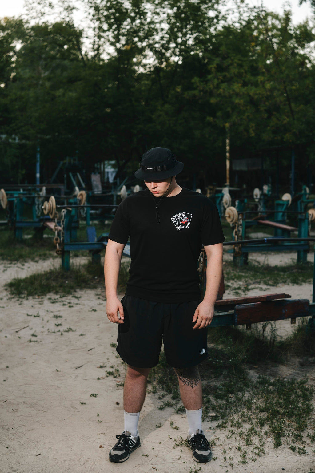 T-SHIRT GYM KING BLACK