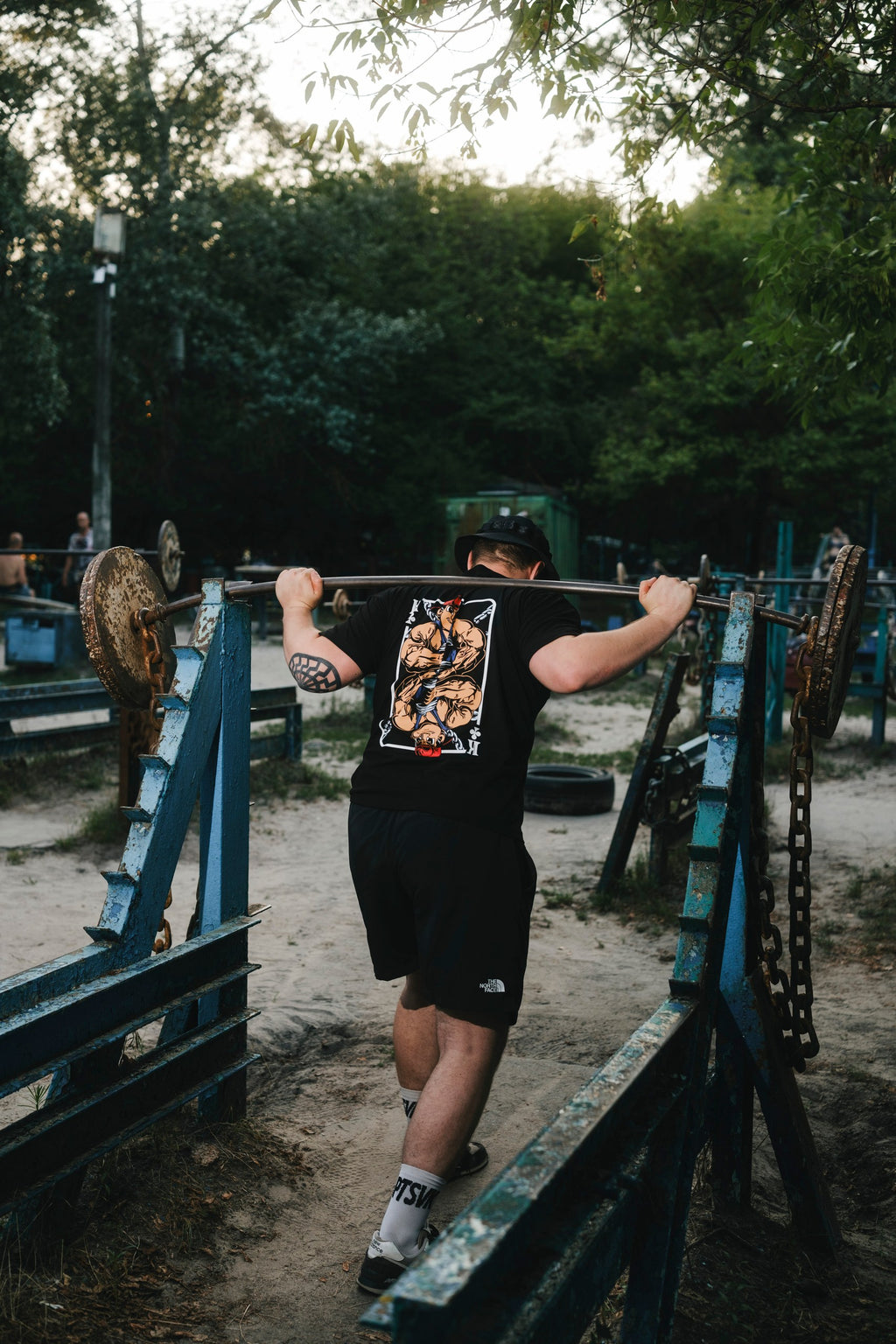 T-SHIRT GYM KING BLACK