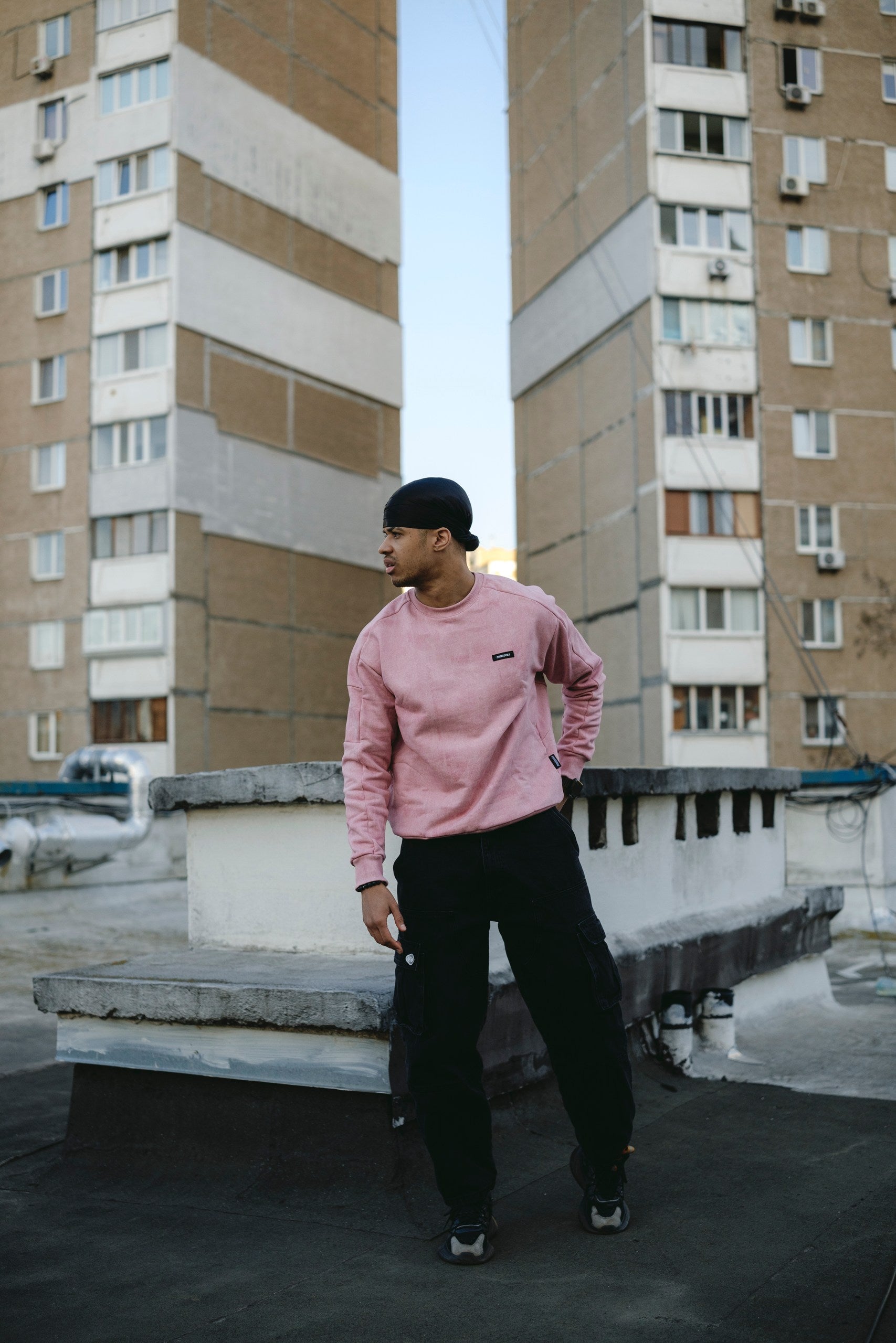 SWEATSHIRT LOGO PINK