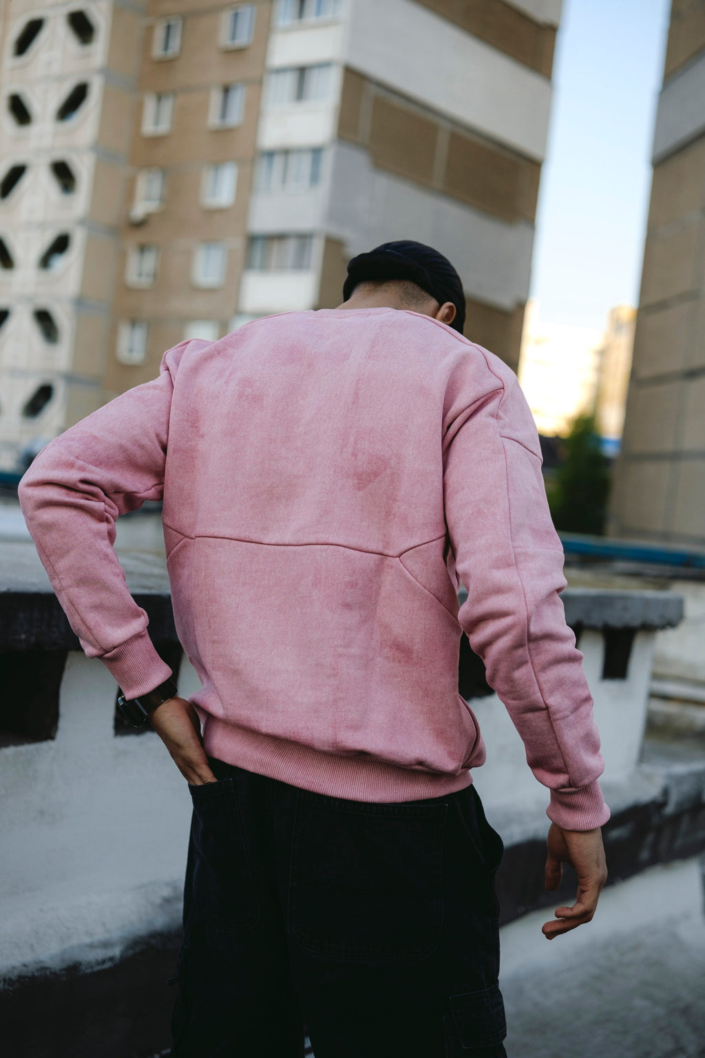 SWEATSHIRT LOGO PINK