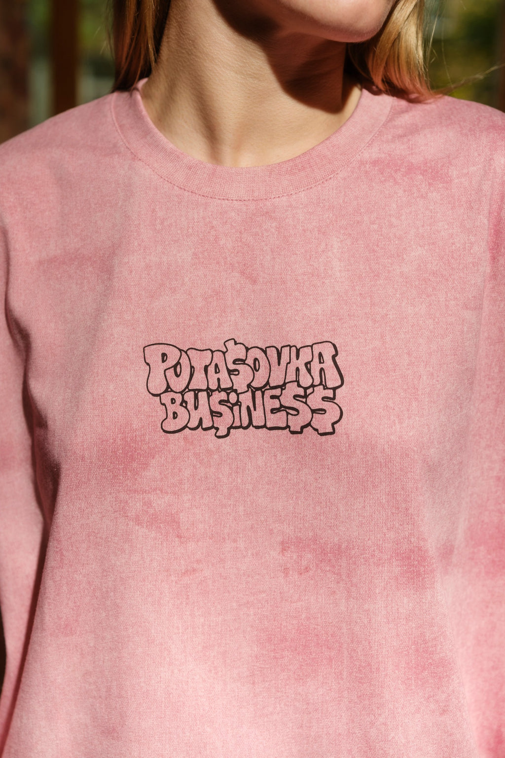 LONG SLEEVE  BUSINESS FLOW PINK