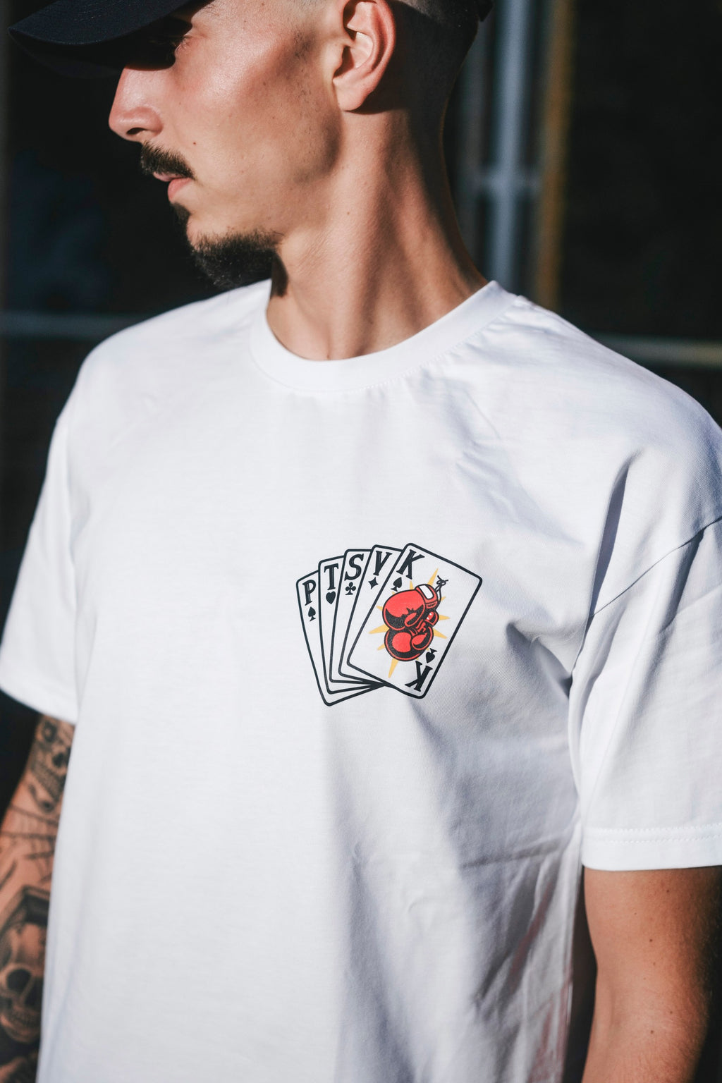 T-SHIRT RING KING WHITE