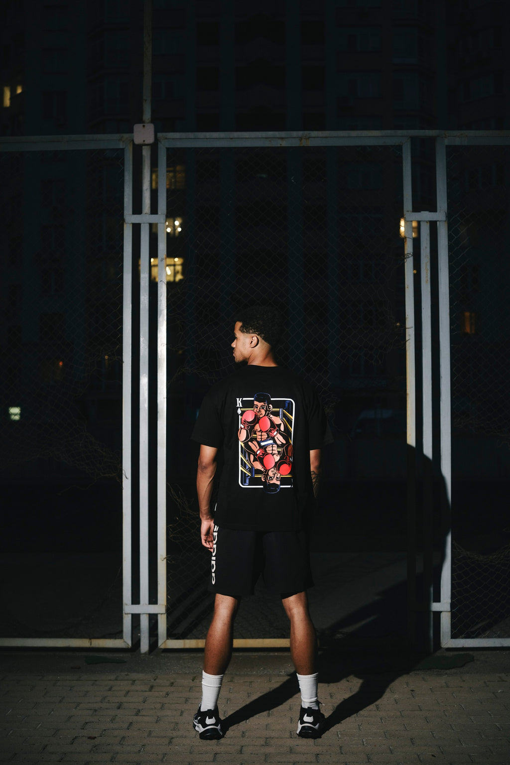 T-SHIRT RING KING BLACK