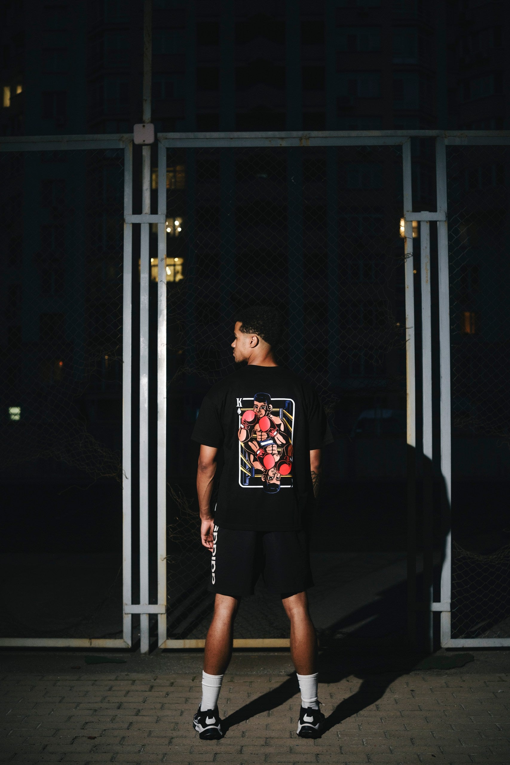 T-SHIRT RING KING BLACK