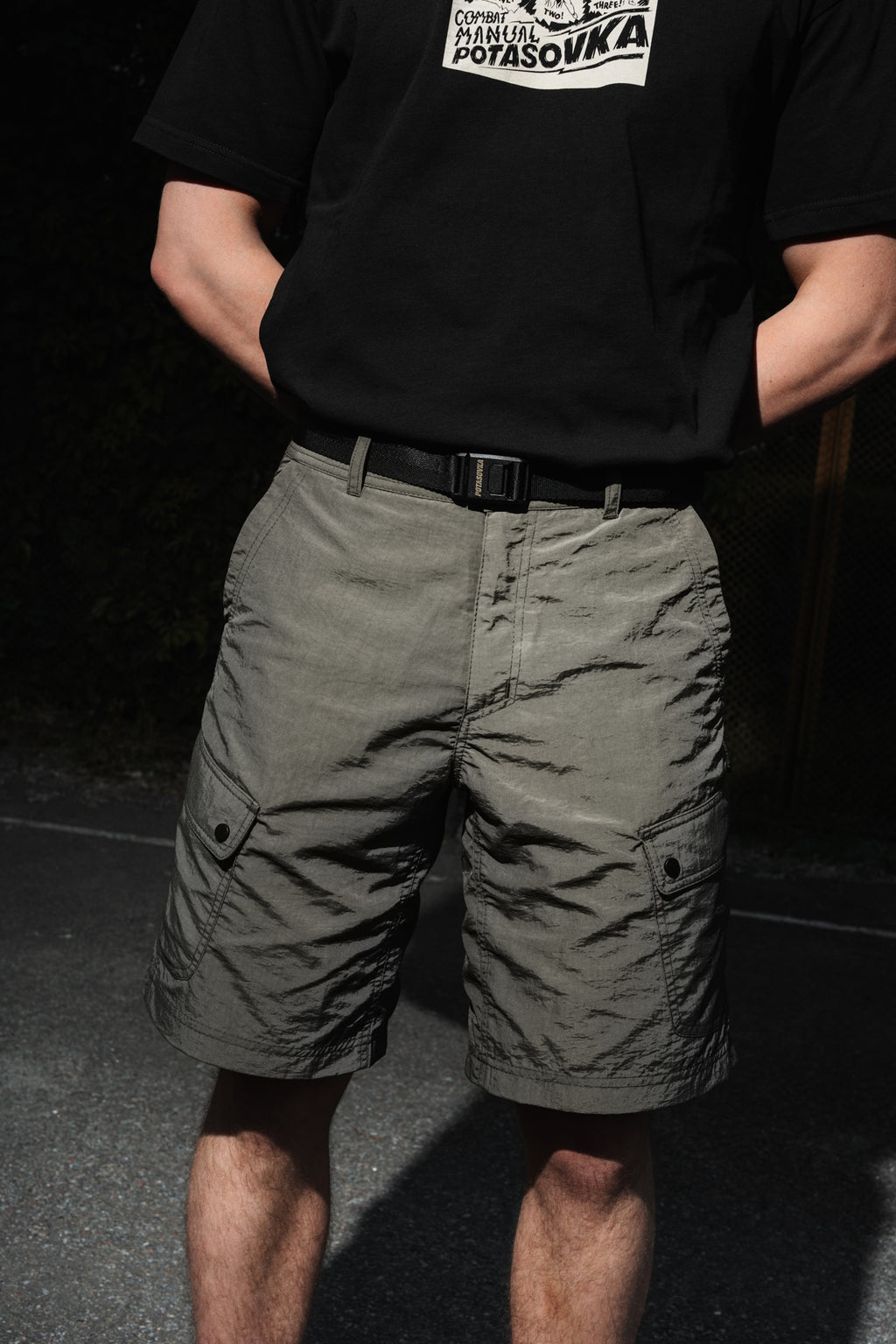 NYLON SHORTS 01 SF OLIVE