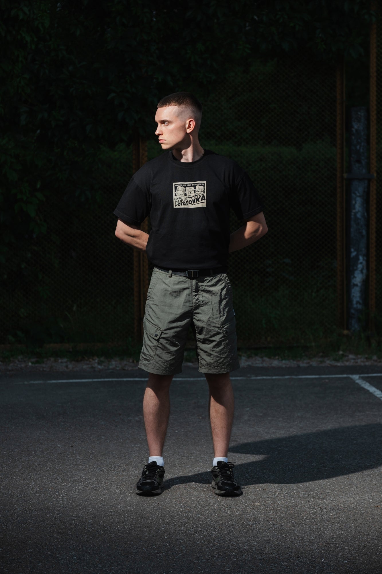 NYLON SHORTS 01 SF OLIVE