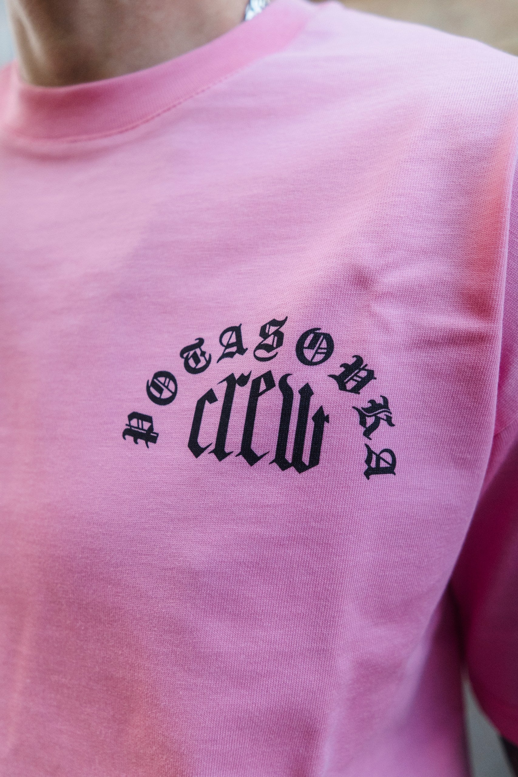 T-SHIRT CREW PINK
