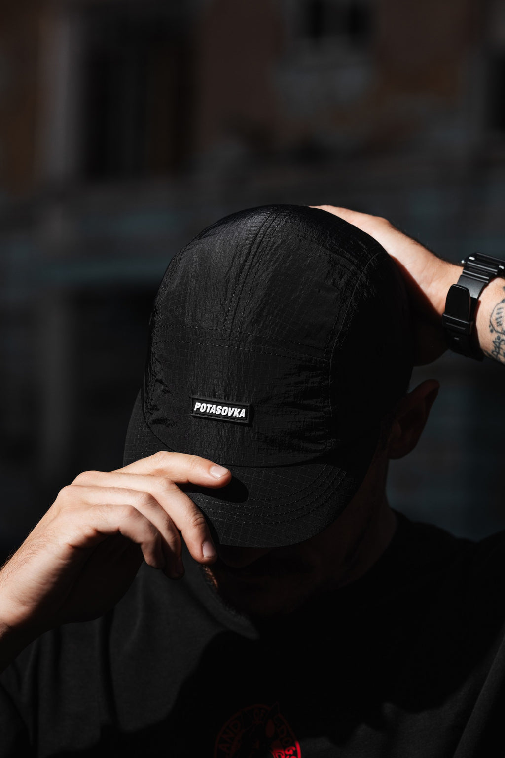 CAP LOGO FS 03 BLACK