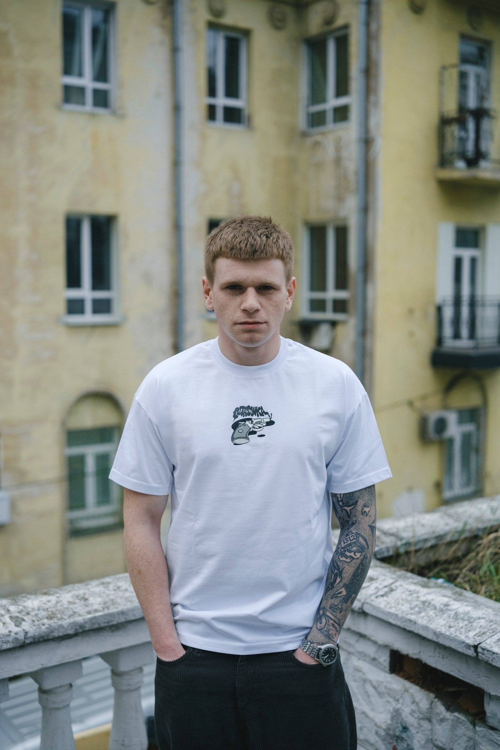 T-SHIRT LA HAINE WHITE