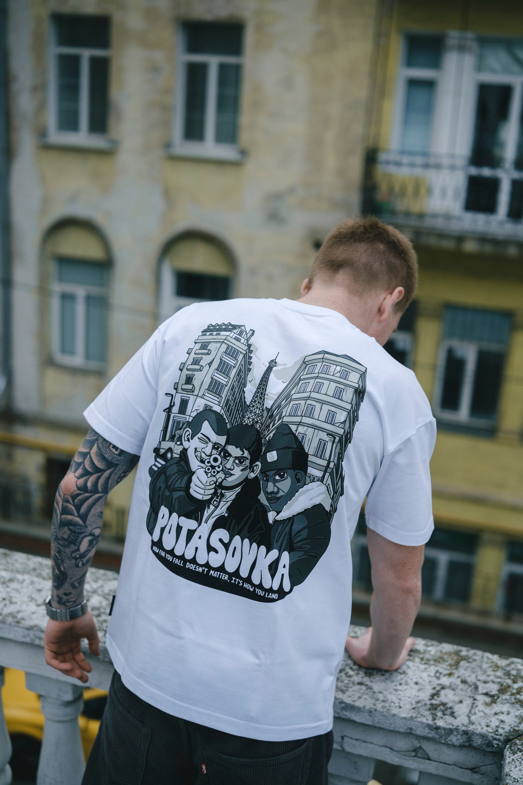 T-SHIRT LA HAINE WHITE