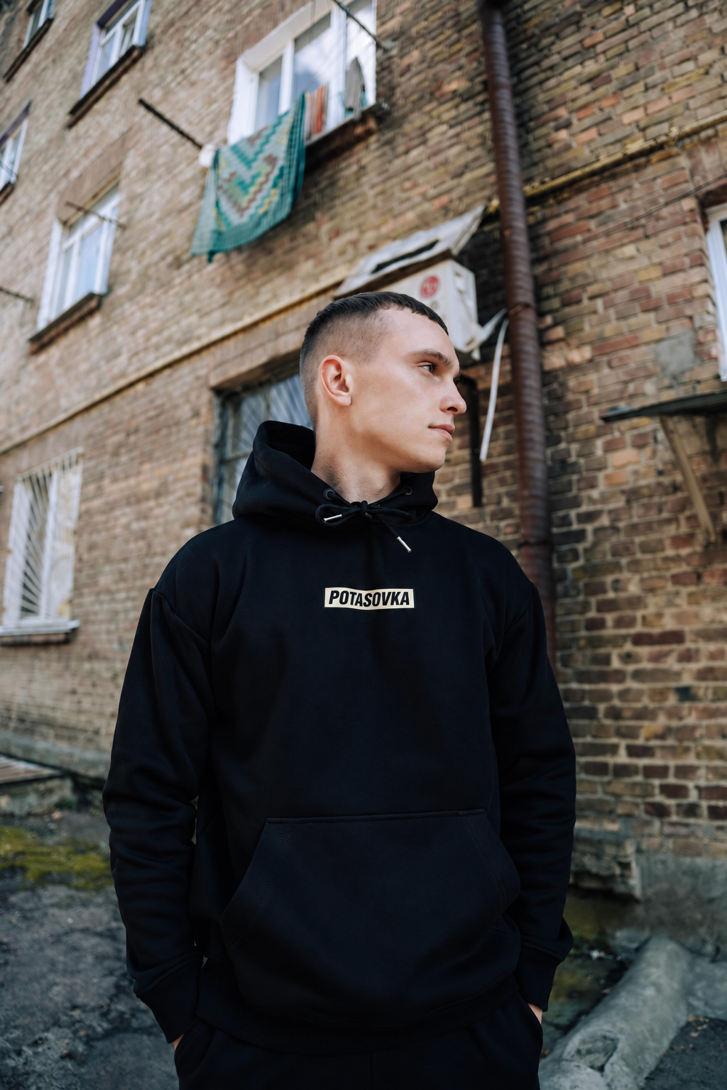 HOODIE MARTIAL ARTS BLACK