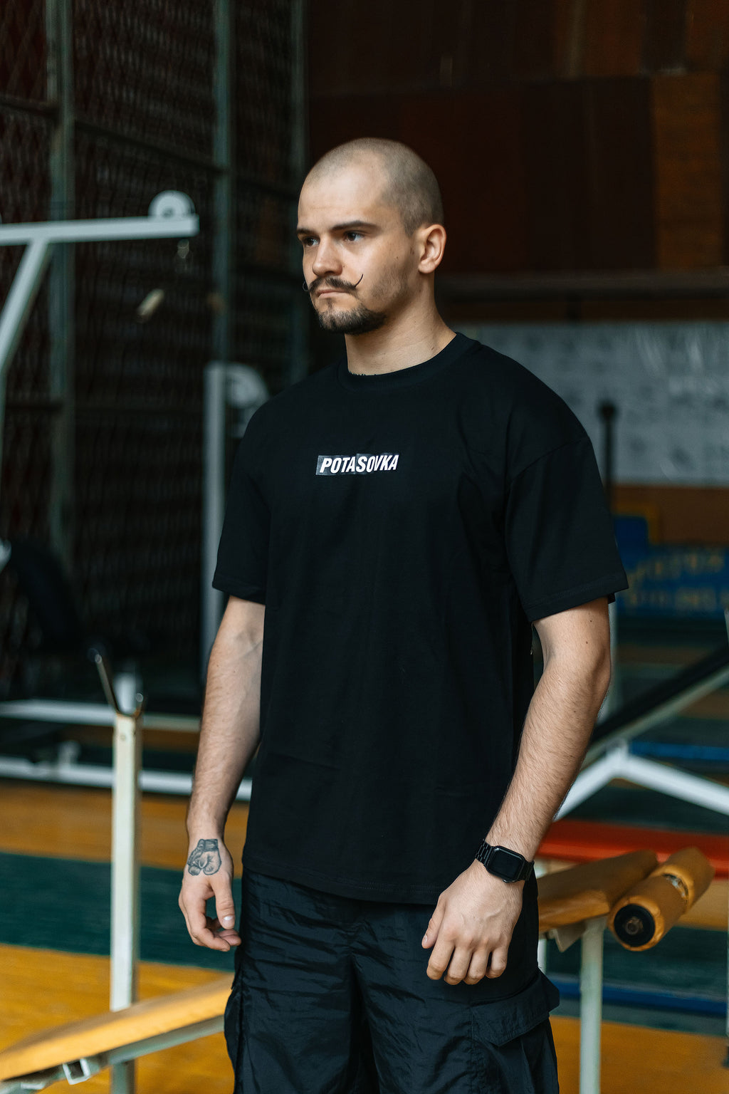 T-SHIRT MARTIALS ARTS BLACK