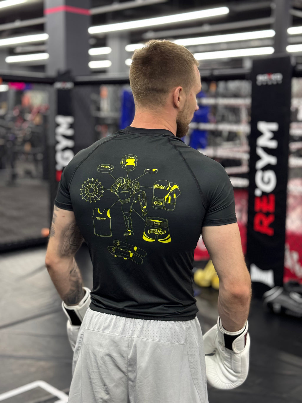 RASHGUARD Muay Thai Fighter