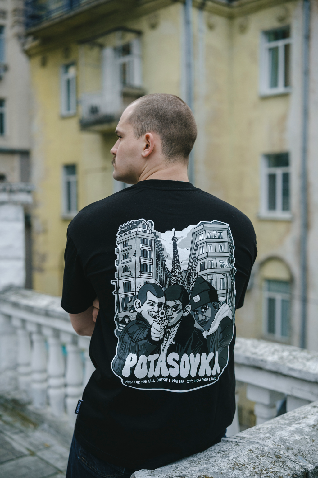 T-SHIRT LA HAINE BLACK