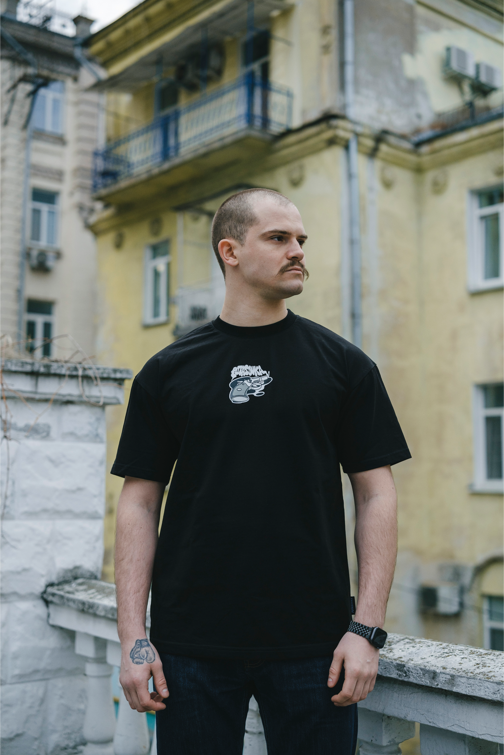 T-SHIRT LA HAINE BLACK