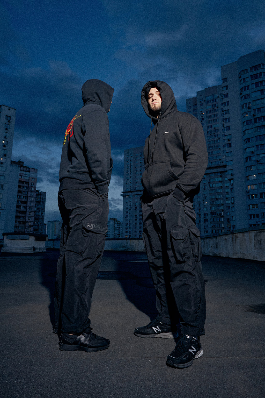 NYLON CARGO PANTS