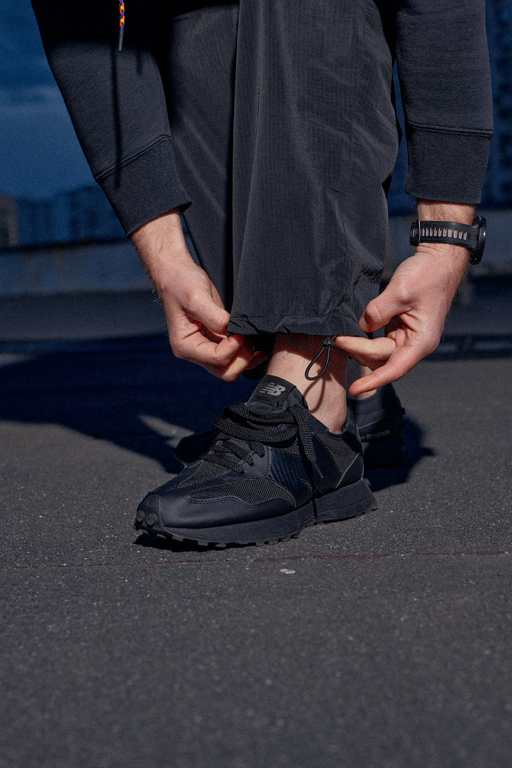 NYLON CARGO PANTS